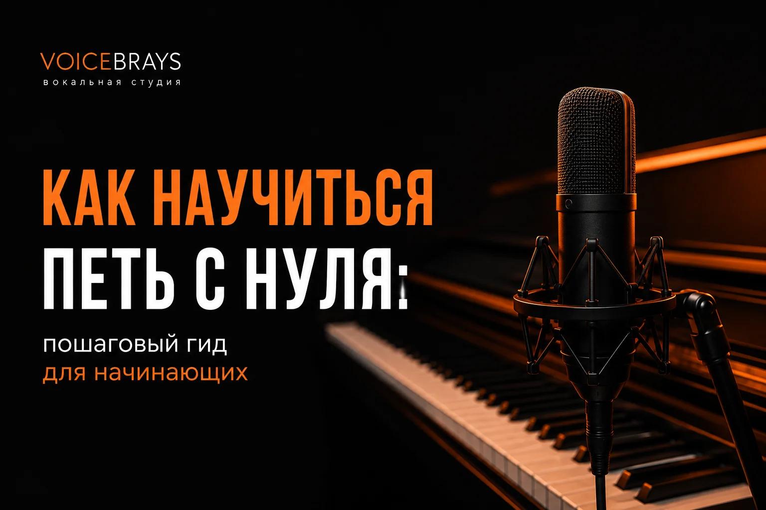 Как научиться петь с нуля: пошаговый гид для начинающих